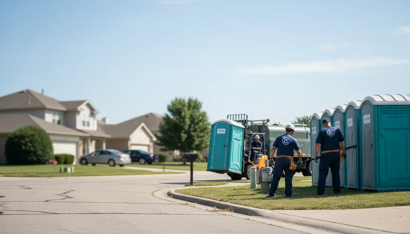 Porta Potty Rental in Columbia City, IN near me